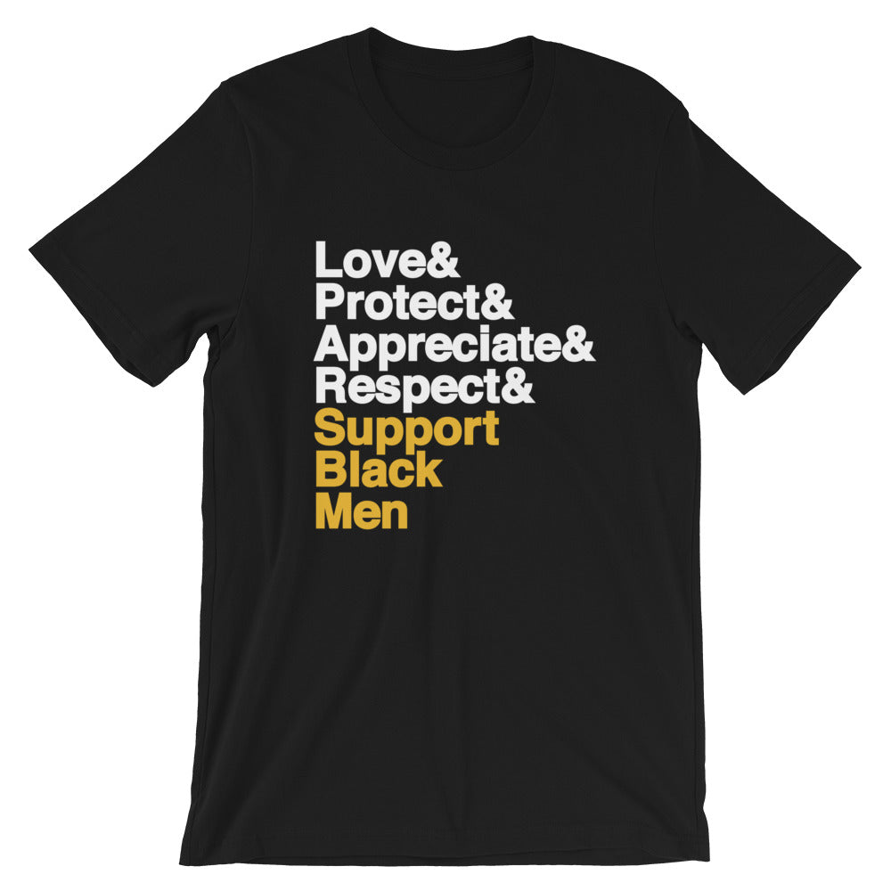 Support Black Men T-Shirt