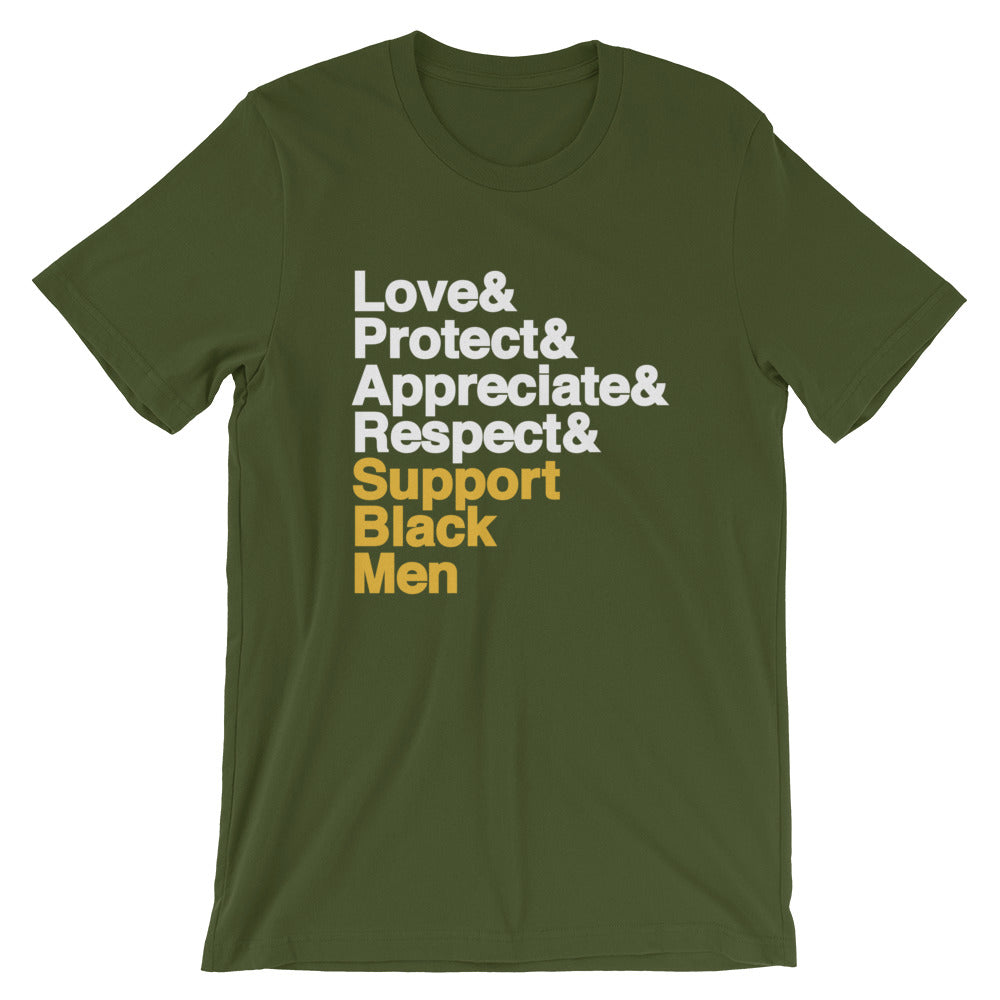Support Black Men T-Shirt